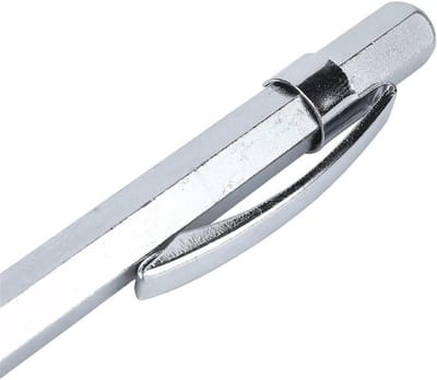 Metaal Pen - Graveer Tool - Materiaal Bewerken - Hardmetalen Punt - 1 Stuk - Zilver