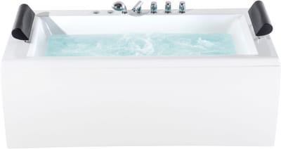 MONTEGO - Whirlpool - Wit - 83 x 172 cm - Acryl