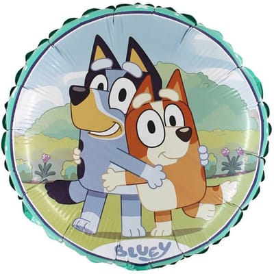 Bluey en Bingo - Luxe Folie Ballonnen - 45cm - Licentie - Niet Gevuld