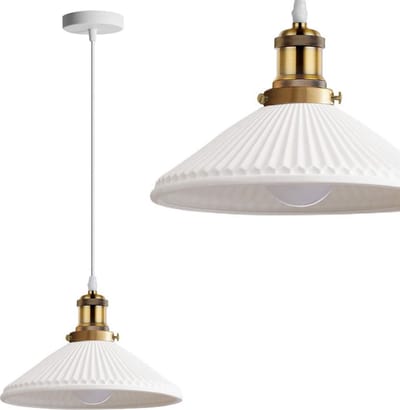 Toolight App1172-1Cp Hanglamp Wit 23X23X9Cm