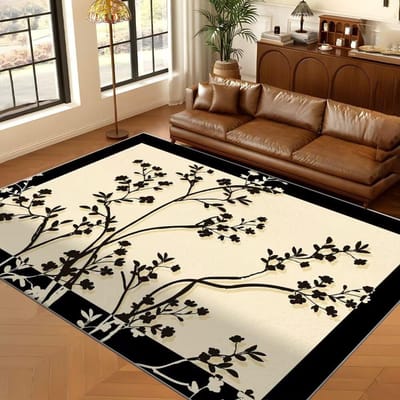 Woonkamer Tapijt Licht Luxe Luxe Gevoel Bank Salontafel Slaapkamer Vloermat Wasbaar Uitwisbaar Imitatie Kasjmier Tapijt 140*200CM
