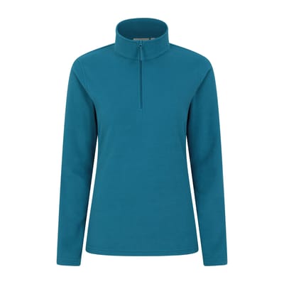 Mountain Warehouse Dames/Dames Camber II Fleece Top (Donker groenblauw)