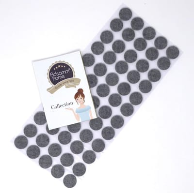 Zelfklevende Viltglijders 60 Stuks - 20 mm Rond voor Meubel- en Vloerbescherming