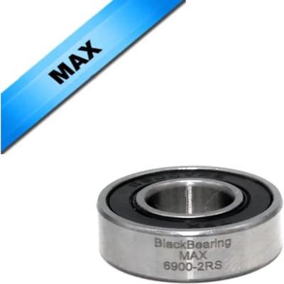 Lager max Black Bearing MAX - 6900-2RS - 10 x 22 x 6 mm