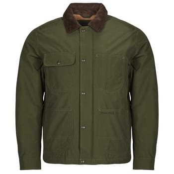 Windjack Polo Ralph Lauren VESTE HUILEE "OILCLOTH" COL VELOURS