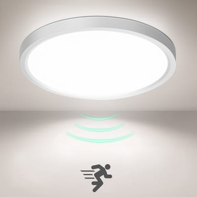 Oraymin LED Plafondlamp met Bewegingssensor 18W - Radar Sensor - 4000K - Ø23cm - Ultradun - Gang Keuken Kelder