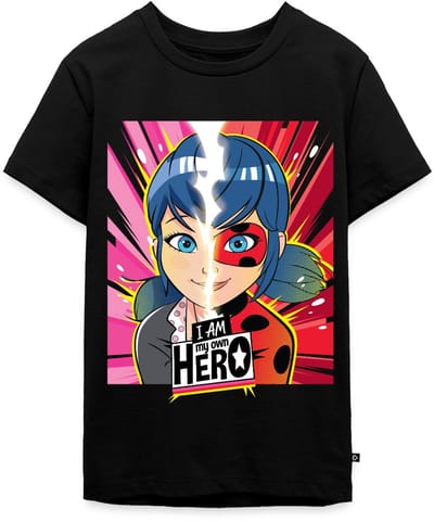 Miraculous I Am My Own Hero Ladybug Marinette Premium T-Shirt Tiener