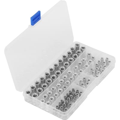 100 Stuks Klinknagelmoeren M4 M5 M6 M8 Aluminium Platte Kop Draadinzetstukken Hardware Gereedschap