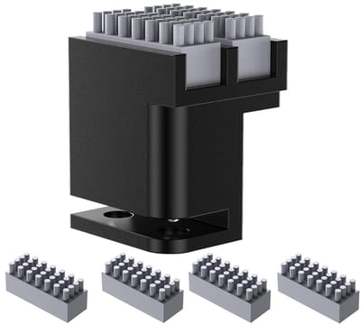 Reinigingsset voor 3D-printer met siliconen mondstukken en spuitwiper, ideaal voor onderhoud en optimale prestaties van uw printer