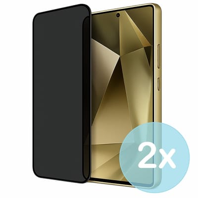 Privacy Screenprotector Geschikt voor Samsung Galaxy S24 Ultra – Anti-Gluren – Krasbestendig Gehard Glas 9H – Volledige Dekking – 2-Pack – FuturiQ