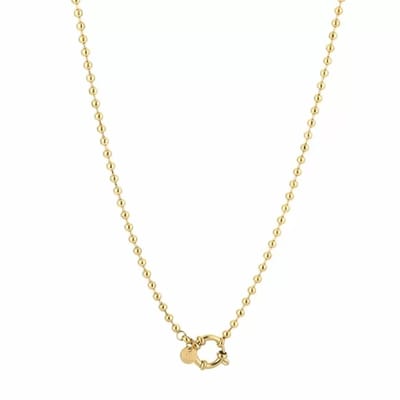 Bijoutheek Collier Balls Round Lock Goud