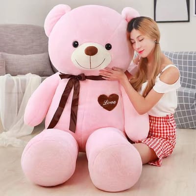 Grote Beer Pluche Speelgoedpop Extra Grote Pop Meisjes Verjaardagscadeau Knuffelbeer Teddy Panda Pop Full length 60cm