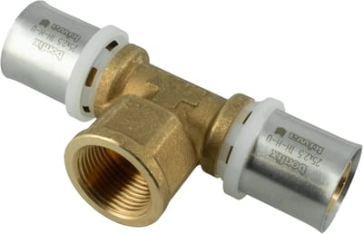 Bonfix Alu-pers T-stuk 25 x 3/4″ bi.dr. x 25 mm