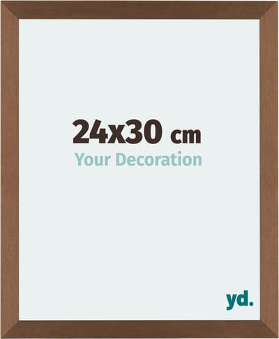 Your Decoration - Fotolijst 24x30 cm - MDF - Koper Decor - Mura