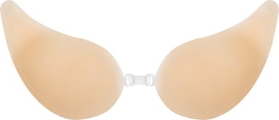 Plak bh - Plak bh Push up - Zelfklevende bh - plak bh cup C - Lichtbruin - MAGIC Bodyfashion Magic Gala Bra Dames - Strapless bh - bh accessoires - bh voor open rug - bh zonder achter kant