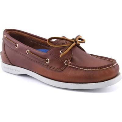 Sperry Authentic 1 Eye Leren Dames Bruine Bootschoenen