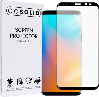 GO SOLID! ® Screenprotector geschikt voor Samsung Galaxy A8 2016 - gehard glas