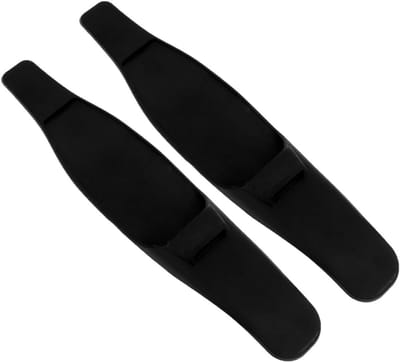 Scheermes Hoesjes - Scheerapparaat Beschermers - Veilig Reizen - Waterdicht Siliconen - 25.6 cm Lengte - Zwart