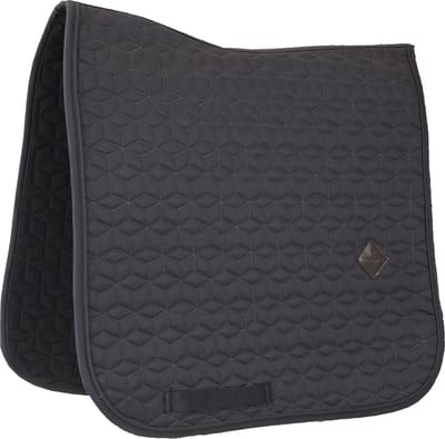 Kentucky Horsewear - Zadeldek Basic - Grijs - Dressuur - Maat Full