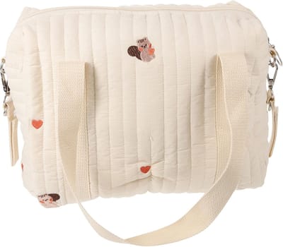 Compacte Luiertas - Draagtas Reizen - Kinderwagen Organisatie - Duurzaam Praktisch Ontwerp - 50 x 27 x 10 cm - Afgebeeld
