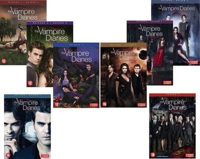 The Vampire Diaries - Seizoen 1 t/m 8 ( aparte dvd boxen )