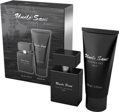 Uncle Sam geschenkset voor heren eau de toilette + shower gel giftset