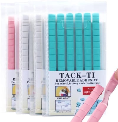 Allecto - 3D Adhesive Pads - Herbruikbare Plakpunten - Veilig en