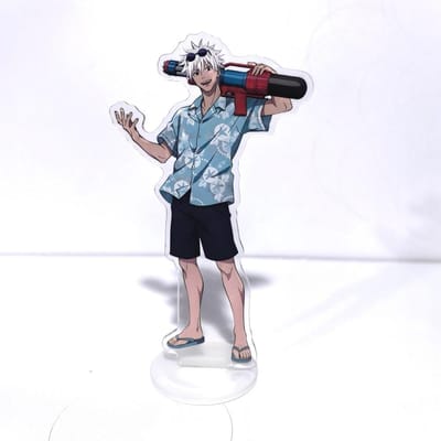 Jujutsu Kaisen Hete Anime Figuren Satoru Gojo Acryl Standaards Geto Suguru Karakter Model Bord Houder Taart Topper Geboortedatum Props 15cm