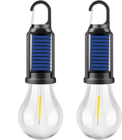 Licht - LED-tentlamp - Noodpakket Lamp - Draagbare lamp - LED-campinglamp - Lantaarnlamp - Op zonne-energie - USB-oplaadbare - Met haak - Geschikt voor noodgevallen - Voor kamperen - Voor wandelen - Voor stroomuitval