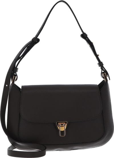 COCCINELLE Leren Schoudertas Coccinellecristhy Handbag Bark Donkergroen