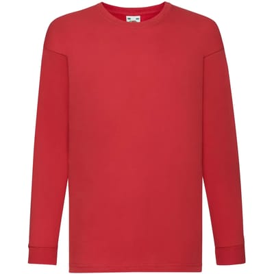T-shirt met lange mouwen kind Fruit of the Loom