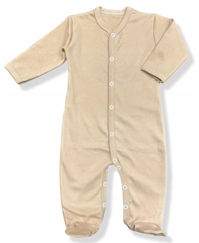 Dartomik Serie - Baby Pyjama - Beige - 62 - Lange Mouwen