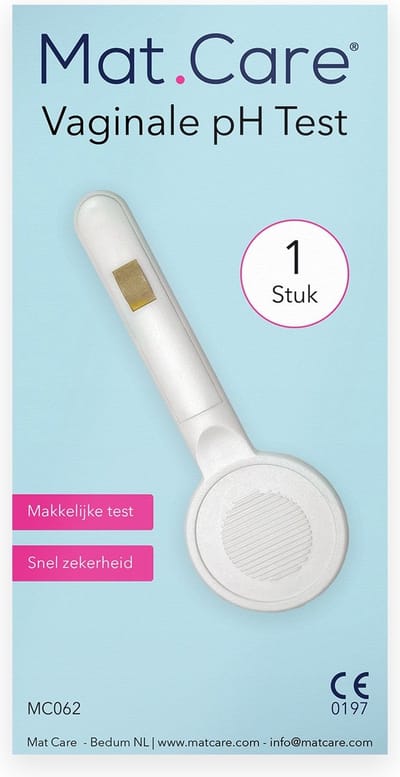 Mat Care vaginale pH test - vaginale bacteriose test - vaginale schimmel test - 1 test