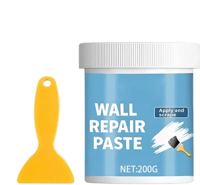 Muurreparatiepasta Set - Gipsplaat Kit - Scheuren Vullen - Waterdichte Formule - 200g Pasta