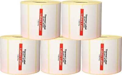 Zelfklevende Thermische Adreslabels Rol - 5 Rollen (65x30mm)