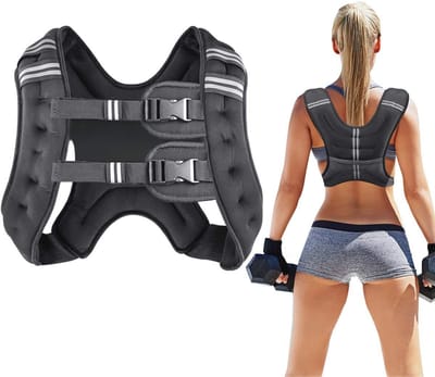 Gewichtsvest voor Training en Cardio - Divers Gewicht tot 30 lbs - Verstelbaar en Ergonomisch