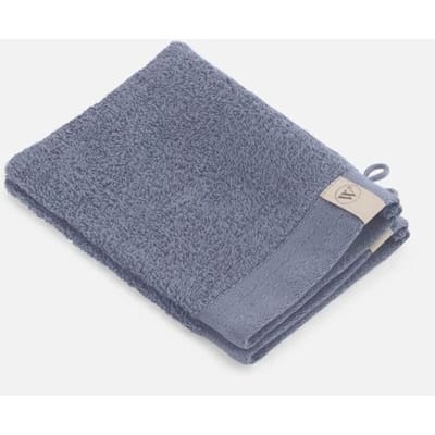 Walra Soft Cotton Washandje 16 x 21 cm 550 gram Indigo - 2 stuks