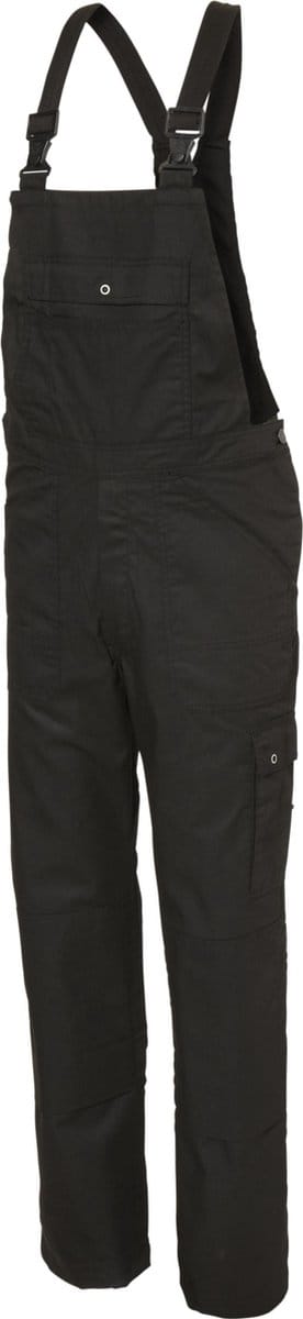Ultimate Workwear - Amerikaanse Overall COREY (tuinbroek, BIB, bretelbroek) - katoen/polyester 300g/m2- Zwart