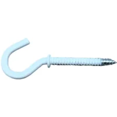 Sencys Schroefhaak + Hals 4,5x40mm Wit Per 5