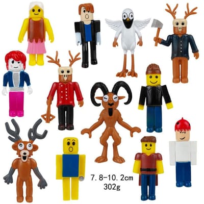 99 Nachten in Het Bos Figuren Speelgoed Eland Model 99 Nachten in Het Bos Model Figuur Speelgoed Verplaatsbaar Actiefiguur Kerstcadeaus 7-11cm