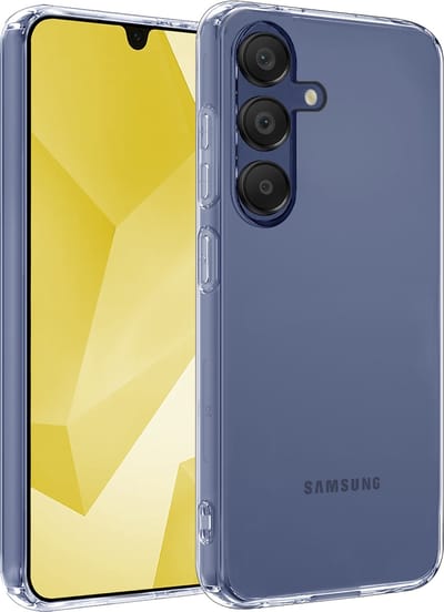 Hoesje - Geschikt voor Samsung Galaxy A16 - Sterk & Shockproof - Hoes Cover - Siliconen Case - Telefoonhoesjes - Transparant