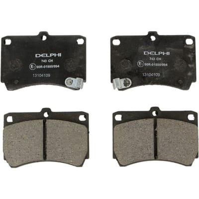 Remblokset DELPHI LP743, voor