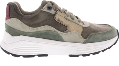 Dames Veterschoenen Xsensible Golden Gate Lady Combi Taupe - Maat 37