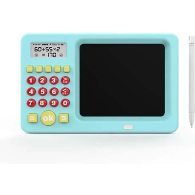 Handschriftbord Kinderen Engels Tekenbord Wiskunde Schatkist Training Leren LCD Rekenmachine Mentale Rekenmachine white