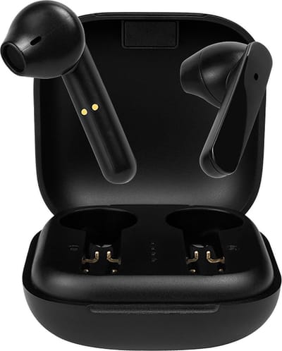 Mobstore EarBuds D-003 Zwart - Draadloze Oordopjes - Bluetooth oordopjes - Oordopjes draadloos - Draadloos - Bluetooth Oortjes - oordopjes - Sport oortjes - Earpods