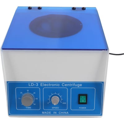 Elektrische Labor Tafelcentrifuge 4000 omw/min 2770xg Labor Centrifuge Machine met Timer en Snelheidsregeling EU Stekker