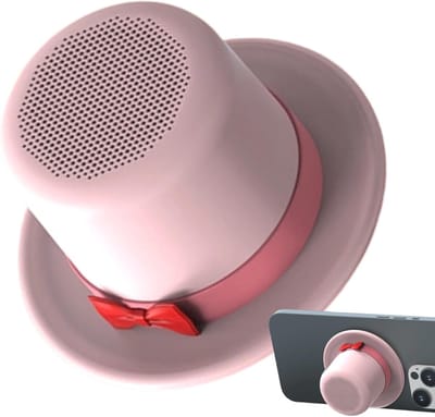 Draagbare Geluidsbox - Muziek Box - Onderweg Muziek - Magnetisch Ontwerp - Compact Formaat - Roze