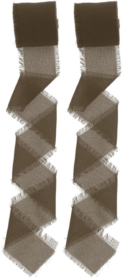 Dailygoods- Geschenklint 4 cm breed - Cadeaulint - Decoratief Lint - Polyesterlint - 2 Rollen - 10 m lengte - Duurzaam en gebruiksvriendelijk