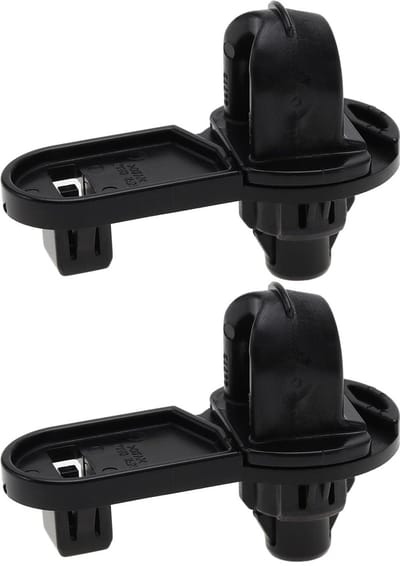 Dailygoods- Bevestigingshouder Duurzaam - 2x Motor Ondersteuning Clips - Compatibel met Qashqai J11E 2014-2021 - NV200 2010-2018 - Zwart - Kunststof - Motorsteunclip