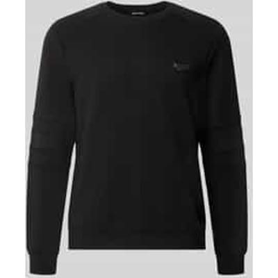 Sweatshirt met labelpatch model 'NEUTER'